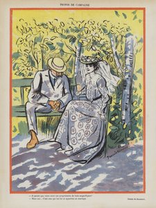 Illustration til Le Rire af Pierre Georges Jeanniot