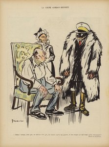 Gordon Bennett Cup. Illustration til Le Rire