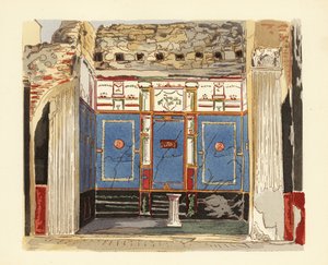 Tablinum af Huset til den lille fontæne, Casa della Fontana Piccola, Pompeji