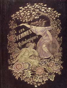 Mytologiske kvinder - Couv. af "Muses and Fairies"", tegning af G. Staal, af Mery and the Cte ​​​​Foelix af Pierre Gustave Eugene Staal