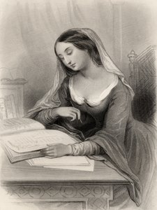 Heloise (1101-60) illustration fra 