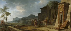 Alexander ved Kyros den Stores grav, 1796