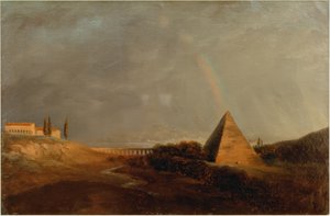 Pyramide ud Regenbogen af Pierre Henri de Valenciennes