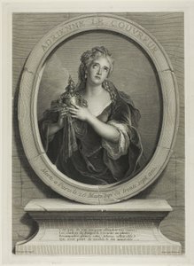 Portræt af Adrienne Le Couvreur