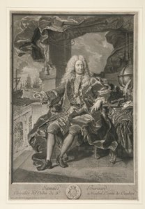 Portræt af Samuel Bernard, greve af Coubert