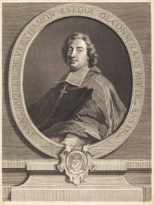 Isaac-Jacques de Verthamon af Pierre Imbert Drevet after François de Troy