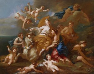 Europas voldtægt af Pierre Jacques Cazes