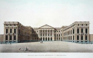 Palace of the Estates General, Bruxelles, fra 