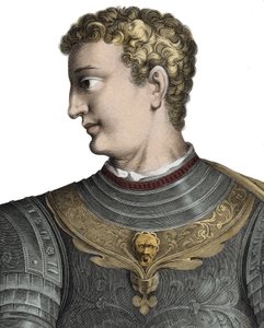 Caligula (Caius Caesar Germanicus) (12-41), romersk kejser - Caius Caesar Germanicus dit Caligula (12-41), romersk kejser - gravering af Pierre Jean Mariette af Pierre Jean Mariette