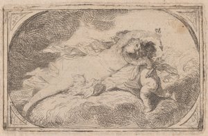 Venus og Amor af Pierre Lacour the Elder