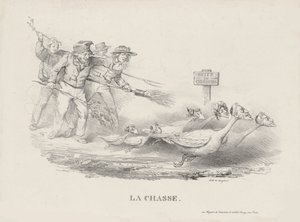 Chasse-CharlesX af Pierre Langlumé