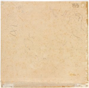 Skitse af en hånd verso, 1700-tallet.