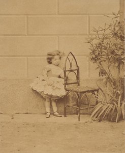 Stadig den rustikke stol, 1860
