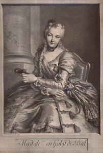 Madame de Pompadour, elskerinde til kong Louis XV af Frankrig, 18. århundrede 1894 af Pierre Louis de Surugue