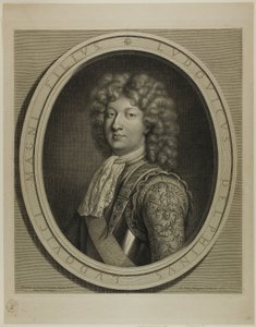 Louis Dolphin af Pierre Louis van Schuppen