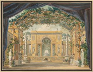 Dekoration udført til Fødselsdagen for Hans Majestæt Kongen af Westfalen, 1811.