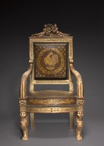 Barnets trone, 1822 af Pierre-Marie le Jeune Balny