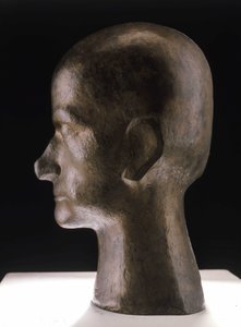 Buste af Baudelaire, bronze af Pierre-Maurice-Raymond Duchamp-Villon