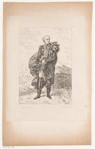 Portræt af general Maximilien Sébastien Foy Samling af historiske portrætter af baron Gérard (serietitel) Samling af portrætter Historiques de Mr. le Baron Gerard (serietitel) af Pierre Michel Adam