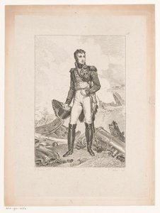 Portræt af Jean Lannes, hertug af Montebello Samling af historiske portrætter af baron Gérard (serietitel) Samling af portrætter Historiques de Mr. le Baron Gerard (serietitel) af Pierre Michel Adam