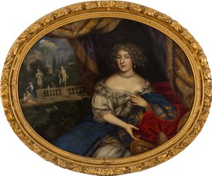 Françoise-Athénaïs de Rochechouart, Marquise de Montespan 1640-1707 af Pierre Mignard