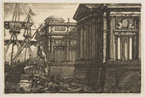 Havnescene, ca. 1760.