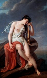 Sappho på Lefkas klippe