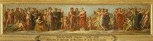 Noces de Hebe et Hercule, allegori om ægteskabet mellem Napoleon I og Marie Louise ... af Pierre Paul (attr. to) Prud