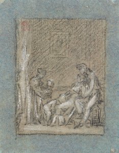 Studie for A Family in Desolation