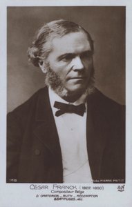 Cesar Franck, belgisk komponist og pianist (s/h foto) af Pierre Petit