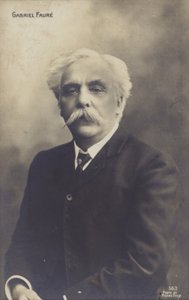 Gabriel Faure, fransk komponist, organist, pianist og lærer (1845-1924)