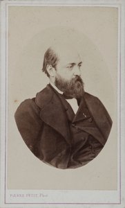 Portræt af Henri Murger 1822-1861, 1861. af Pierre Petit