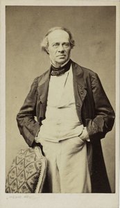 Portræt af komponisten Jacques Fromental Halévy 1799-1862, ca 1860.