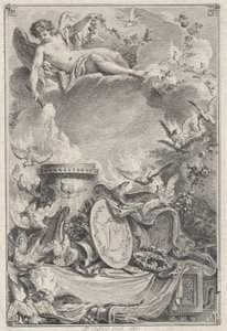Erindringsmønt for et ægteskab, 1780. af Pierre Philippe Choffard
