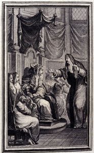 psalteren - i "" Fortællinger og noveller i vers "" af Jean La Fontaine. 1776. Illustration af P.P. Choffard. af Pierre Philippe Choffard
