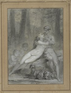 Venus og Adonis af Pierre Prud
