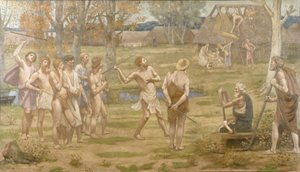 „Ludus Pro Patria“ af Pierre Puvis de Chavannes
