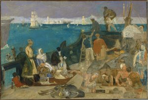 Marseille, porten til Orienten af Pierre Puvis de Chavannes