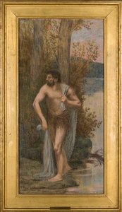 Personificering af Rhône af Pierre Puvis de Chavannes