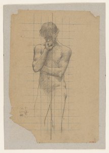 Studie til Geometri i „Sorbonne“ af Pierre Puvis de Chavannes