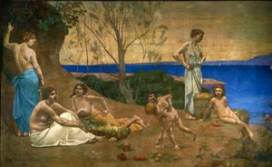 Det søde land af Pierre Puvis de Chavannes