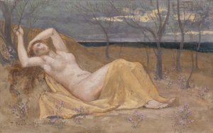 Tamarisk, c.1886-87 af Pierre Puvis de Chavannes