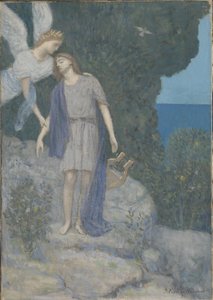 Digteren af Pierre Puvis de Chavannes