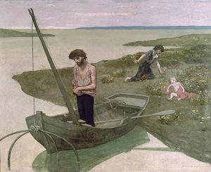 Den stakkels fisker af Pierre Puvis de Chavannes