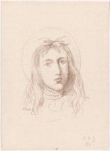 Pigehoved af Pierre Puvis de Chavannes