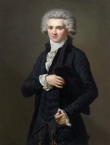 Portræt af Maximilien de Robespierre 1758-1794