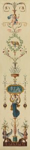 Dekorativt panel, 1790