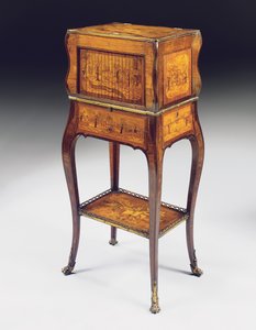 Louis XV sekretær juveler af Pierre Roussel