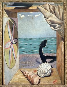 Stilleben med skaller, ca. 1930 af Pierre Roy