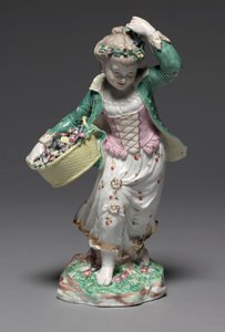 Efterår, fremstillet af Bristol Porcelain Factory, ca. 1775 af Pierre Stephan